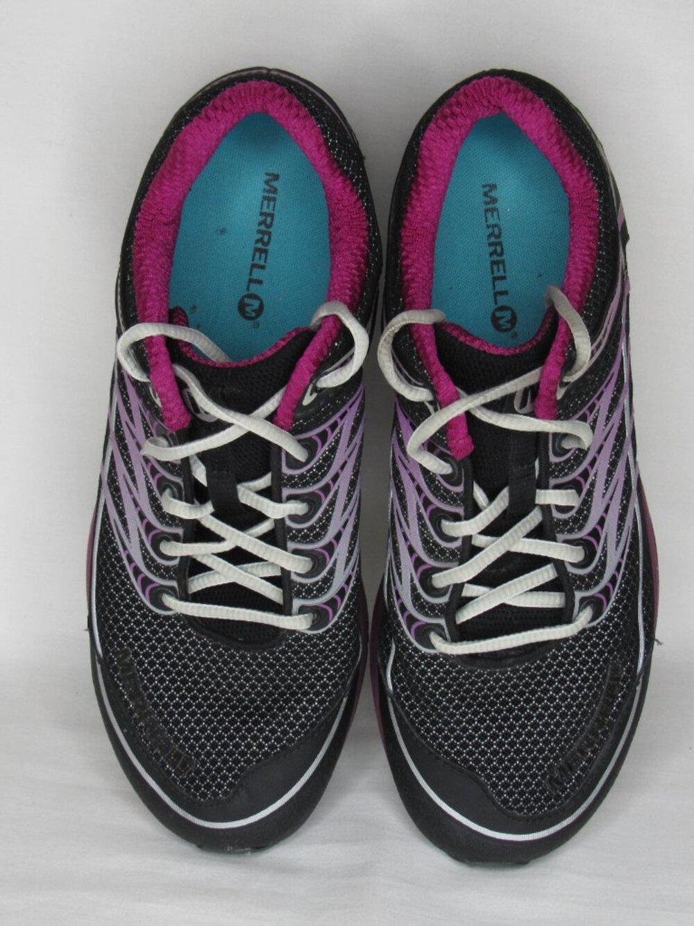 Merrell MIX MASTER GLIDE Black Pink Trail Running Shoes Women's 8 - Picture 7 of 9